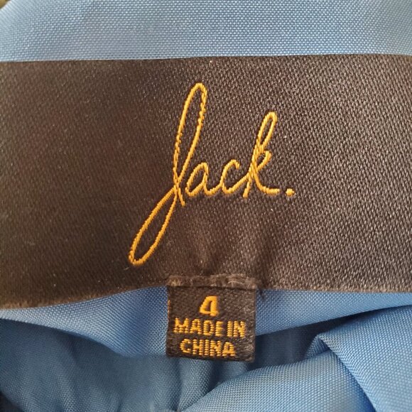 Jack, Size 4, Watercolor adjustable spaghetti strap, elastic waist maxi dress - Picture 7 of 9